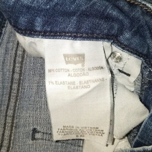 Levi's 528 Jeans Mid Rise Curvy Cut Bootcut WOMEN'S 9M Juniors Denim WOMAN'S - Picture 6 of 13